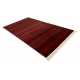 Tapete ORIENT 5132 bordeaux / preto Oriental, com franjas