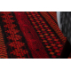 Tapete ORIENT 5132 bordeaux / preto Oriental, com franjas