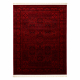 Dywan ORIENT 5365 bordo / czarny Ramka, orientalny, z frędzlami 