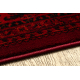 Dywan ORIENT 5365 bordo / czarny Ramka, orientalny, z frędzlami 