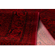 Dywan ORIENT 5365 bordo / czarny Ramka, orientalny, z frędzlami 