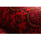 Dywan ORIENT 5365 bordo / czarny Ramka, orientalny, z frędzlami 