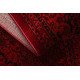 Dywan ORIENT 5365 bordo / czarny Ramka, orientalny, z frędzlami 
