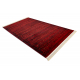 Dywan ORIENT 5820 bordo / czarny Orientalny, pasy z frędzlami 