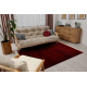 ORIENT 5820 carpet burgundy / black Oriental, stripes with fringes
