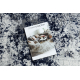Carpet ALLURE 1959 Abstraction - Structural, stylish, glamour white / blue