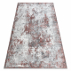Tappeto ALLURE 1959 Astrazione - Strutturale, elegante, glamour bianca / rosa 