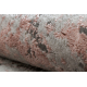 Tappeto ALLURE 1959 Astrazione - Strutturale, elegante, glamour bianca / rosa 