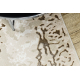 Tapis ALLURE 1961 Ornement, cadre - Structurel, élégant, glamour crème / or
