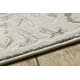 Tapis ALLURE 1961 Ornement, cadre - Structurel, élégant, glamour crème / or