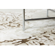 Tapis ALLURE 1961 Ornement, cadre - Structurel, élégant, glamour crème / or