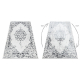 Tappeto ALLURE 1961 Ornamento, telaio - Strutturale, elegante, glamour bianca / grigio