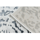 Tappeto ALLURE 1961 Ornamento, telaio - Strutturale, elegante, glamour bianca / grigio