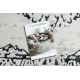 Tappeto ALLURE 1961 Ornamento, telaio - Strutturale, elegante, glamour bianca / grigio