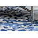 Tapis ALLURE 1961 Ornement, cadre - Structurel, élégant, glamour blanc / bleu