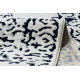 Tappeto ALLURE 1961 Ornamento, telaio - Strutturale, elegante, glamour bianca / blu