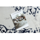 Tappeto ALLURE 1961 Ornamento, telaio - Strutturale, elegante, glamour bianca / blu