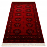 Dywan ORIENT 6871 bordo / czarny Ramka, klasyczny, ornament, z frędzlami 