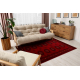 Dywan ORIENT 6871 bordo / czarny Ramka, klasyczny, ornament, z frędzlami 