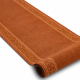 Läufer Antirutsch ST.TROPEZ Rahmen rutschfest rot 80cm