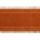 Läufer Antirutsch ST.TROPEZ Rahmen rutschfest rot 80cm