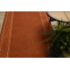 Läufer Antirutsch ST.TROPEZ Rahmen rutschfest rot 80cm