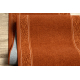 Läufer Antirutsch ST.TROPEZ Rahmen rutschfest rot 80cm