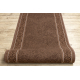 Runner anti-slip ST.TROPEZ Frame gum brown 67cm