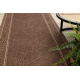Runner anti-slip ST.TROPEZ Frame gum brown 67cm