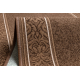 Runner anti-slip ST.TROPEZ Frame gum brown 67cm