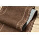 Runner anti-slip ST.TROPEZ Frame gum brown 67cm
