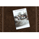 Runner anti-slip ST.TROPEZ Frame gum brown 67cm