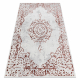 Tappeto ALLURE 1961 Ornamento, telaio - Strutturale, elegante, glamour bianca / rosa