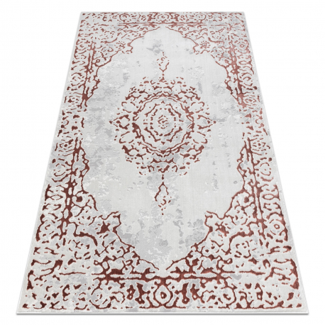 Tappeto ALLURE 1961 Ornamento, telaio - Strutturale, elegante, glamour bianca / rosa