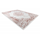 Tappeto ALLURE 1961 Ornamento, telaio - Strutturale, elegante, glamour bianca / rosa