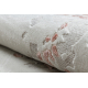 Tappeto ALLURE 1961 Ornamento, telaio - Strutturale, elegante, glamour bianca / rosa