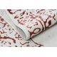 Tappeto ALLURE 1961 Ornamento, telaio - Strutturale, elegante, glamour bianca / rosa