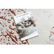 Carpet ALLURE 1961 Ornament, frame - Structural, stylish, glamour white / pink