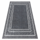 Carpet ALLURE 1960 Greek key, frame - Structural, stylish, glamour grey