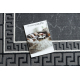 Carpet ALLURE 1960 Greek key, frame - Structural, stylish, glamour grey