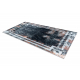 ANDRE 3030 washing carpet Frame vintage anti-slip - black / rust