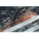 ANDRE 3030 washing carpet Frame vintage anti-slip - black / rust