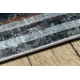ANDRE 3030 washing carpet Frame vintage anti-slip - black / rust