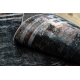 ANDRE 3030 washing carpet Frame vintage anti-slip - black / rust