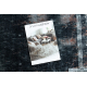 ANDRE 3030 washing carpet Frame vintage anti-slip - black / rust