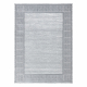 Tappeto ALLURE 8783 Chiave greca, telaio - Strutturale, elegante, glamour grigio chiaro / bianco
