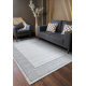 Tappeto ALLURE 8783 Chiave greca, telaio - Strutturale, elegante, glamour grigio chiaro / bianco