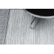 Tappeto ALLURE 8783 Chiave greca, telaio - Strutturale, elegante, glamour grigio chiaro / bianco