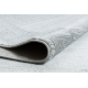 Tappeto ALLURE 8783 Chiave greca, telaio - Strutturale, elegante, glamour grigio chiaro / bianco