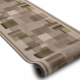 Läufer Antirutsch LISTRA Geometrisch, rutschfest beige 100cm